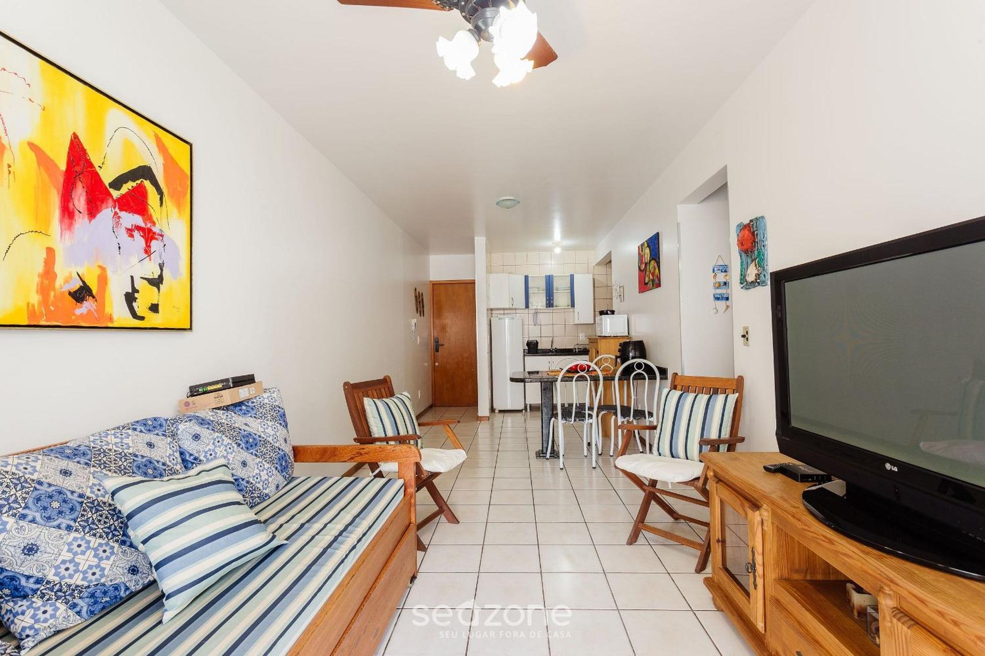 Apto C Churrasq 350M Da Praia Canasvieiras Aal0204 Florianópolis Eksteriør billede